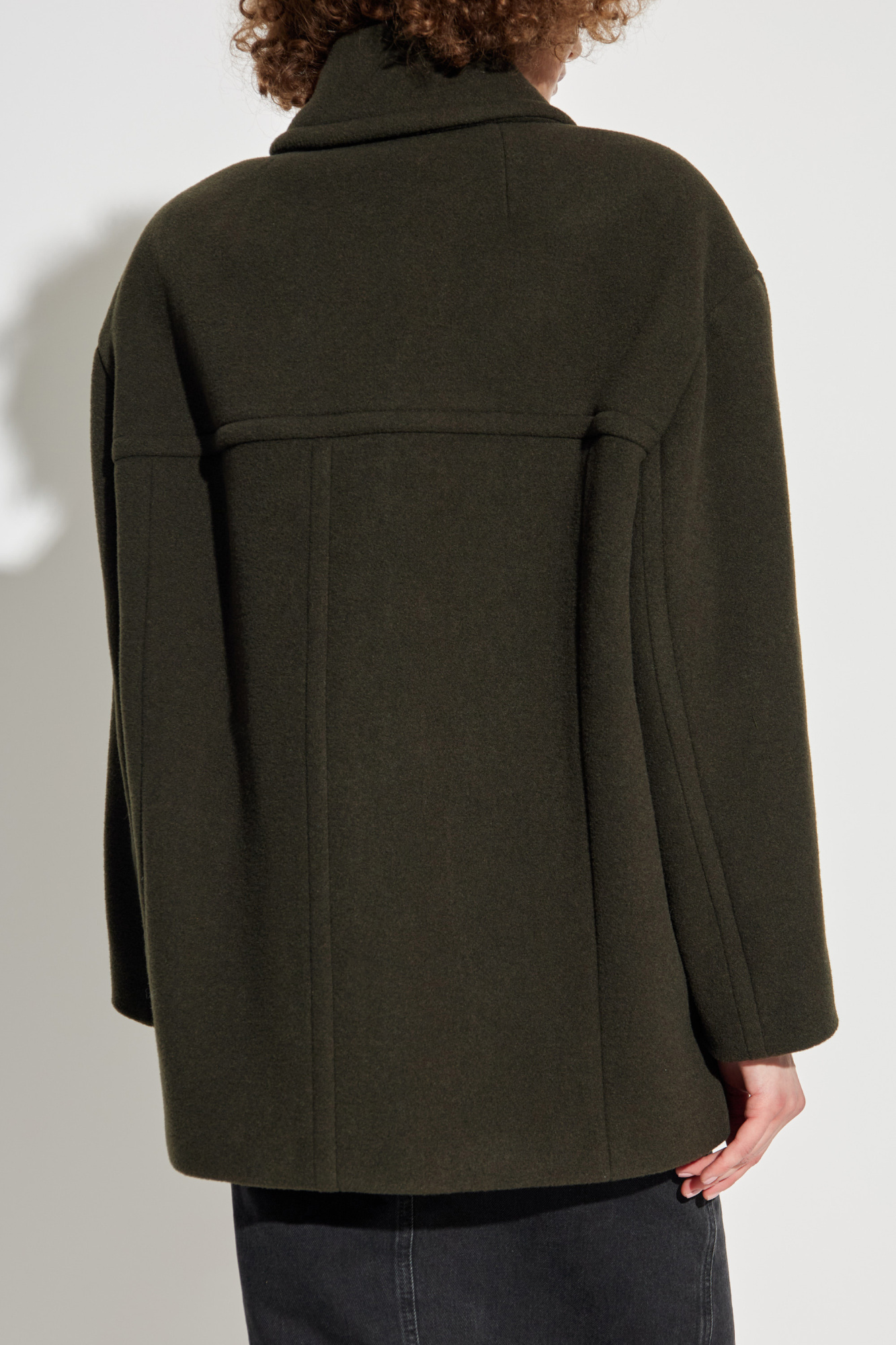 コート ISABEL MARANT ETOILE FIBY COAT Green Short 'Fiby' snout Isabel Marant - Vitkac AS